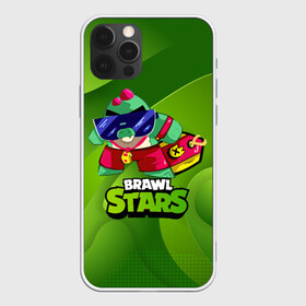 Чехол для iPhone 12 Pro с принтом Базз Buzz Brawl Stars Green в Петрозаводске, силикон | область печати: задняя сторона чехла, без боковых панелей | brawl | brawl stars | brawlstars | brawl_stars | buz | buzz | баз | базз | бравл | бравлстарс | буз