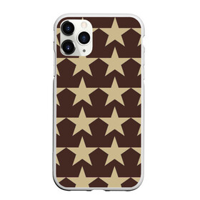 Чехол для iPhone 11 Pro матовый с принтом Шампанские звёзды в Петрозаводске, Силикон |  | звёзды | шампанские звёзды | шампанские звёзды на шоколадном фоне