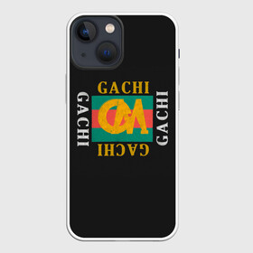 Чехол для iPhone 13 mini с принтом ГачиМучи в Петрозаводске,  |  | gachi | gachimuchi | mem | muchi | гачи | гачимучи | мем | мучи