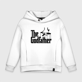 Детское худи Oversize хлопок с принтом The Godfather в Петрозаводске, френч-терри — 70% хлопок, 30% полиэстер. Мягкий теплый начес внутри —100% хлопок | боковые карманы, эластичные манжеты и нижняя кромка, капюшон на магнитной кнопке | al pacino | don | don michael corleone | drama | father | gangster | logo | marlon brando | movie | the godfather | аль пачино | гангстер | дон | дон вито корлеоне | дон майкл корлеоне | драма | крестный отец | лого | марлон брандо | оскар |