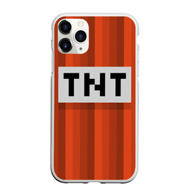 Чехол для iPhone 11 Pro матовый с принтом TNT в Петрозаводске, Силикон |  | Тематика изображения на принте: игры | красный | лето | майнкрафт | тнт