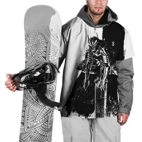 Накидка на куртку 3D с принтом Берсерк черно-белый в Петрозаводске, 100% полиэстер |  | Тематика изображения на принте: anime | berserk | аниме | берсерк | бесерк | гатс | манга | мультфильм