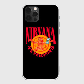 Чехол для iPhone 12 Pro Max с принтом Nevermind в Петрозаводске, Силикон |  | alternative | kurt cobain | metall | music | nirvana | rock | альтернатива | курт кобейн | курт кобэйн | металл | музыка | нирвана | нирванна | рок