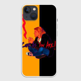 Чехол для iPhone 13 с принтом Come as you are в Петрозаводске,  |  | alternative | kurt cobain | metall | music | nirvana | rock | альтернатива | курт кобейн | курт кобэйн | металл | музыка | нирвана | нирванна | рок