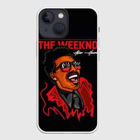 Чехол для iPhone 13 mini с принтом The Weeknd   After Hours в Петрозаводске,  |  | blinding lights | music | pop | star boy | the weekend | the weeknd | музыка | уикенд