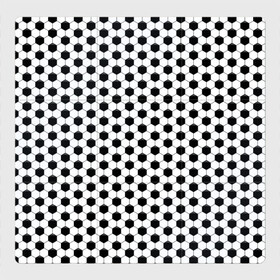 Магнитный плакат 3Х3 с принтом Текстура мяча в Петрозаводске, Полимерный материал с магнитным слоем | 9 деталей размером 9*9 см | background | ball | football | pattern | texture | мяч | паттерн | текстура | фон | футбол