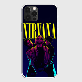 Чехол для iPhone 12 Pro с принтом Nirvana Neon в Петрозаводске, силикон | область печати: задняя сторона чехла, без боковых панелей | Тематика изображения на принте: alternative | kurt cobain | metall | music | nirvana | rock | альтернатива | курт кобейн | курт кобэйн | металл | музыка | нирвана | нирванна | рок