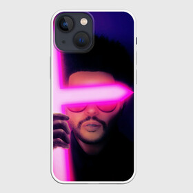 Чехол для iPhone 13 mini с принтом The Weeknd   Blinding Lights в Петрозаводске,  |  | blinding lights | music | pop | star boy | the weekend | the weeknd | музыка | уикенд