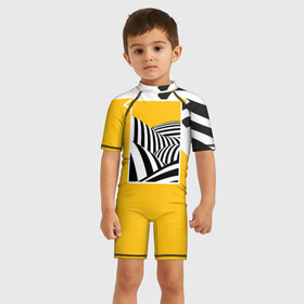 Детский купальный костюм 3D с принтом Крути педали в Петрозаводске, Полиэстер 85%, Спандекс 15% | застежка на молнии на спине | велосипед | велосипедист | жизнь | зебра | иллюстрации | линейка | полоса | полосы | со смыслом | тренды | черно белый