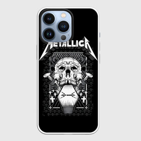 Чехол для iPhone 13 Pro с принтом Death magnetic в Петрозаводске,  |  | alternative | metalica | metall | metallica | music | rock | альтернатива | джеймс хэтфилд | металика | металл | металлика | музыка | рок