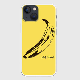 Чехол для iPhone 13 mini с принтом Энди Уорхол   Банан в Петрозаводске,  |  | andy warhol | warhol | банан | желтый | картина | уорхол | энди уорхол | эндрю уорхол