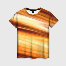 Женская футболка 3D с принтом Сахара! в Петрозаводске, 100% полиэфир ( синтетическое хлопкоподобное полотно) | прямой крой, круглый вырез горловины, длина до линии бедер | жара | золотой. | лето | отдых | песок | пустыня | тропики