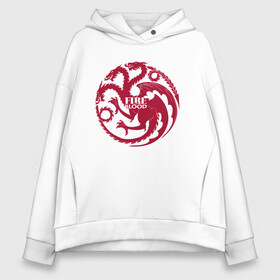 Женское худи Oversize хлопок с принтом Logo Targaryen Quotes в Петрозаводске, френч-терри — 70% хлопок, 30% полиэстер. Мягкий теплый начес внутри —100% хлопок | боковые карманы, эластичные манжеты и нижняя кромка, капюшон на магнитной кнопке | crow | fire and blood | game of thrones | lannister | stark | statwb | targaryen | винтерфел | ворон | игра престолов | король ночи | ланнистер | лютоволк | мать драконов | пламя и кровь | север | старки | таргариен | черные крылья