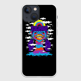 Чехол для iPhone 13 mini с принтом Арт    Pop Art в Петрозаводске,  |  | art | pop art | арт | водопад | глаз | губы | девушка | облака | психоделика