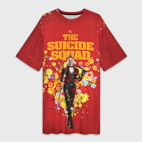 Платье-футболка 3D с принтом TSS | Harley Quinn в Петрозаводске,  |  | harley quinn | suicide squad | the suicide squad | vdzabma | харли квинн | харли куинн