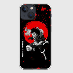 Чехол для iPhone 13 mini с принтом Monkey D. Luffy One Piece в Петрозаводске,  |  | anime | manga | monkey d. luffy | one piece | аниме | большой куш | ван пис | вон пис | капитан | король пиратов | луси | луфи | луффи | луффи но уми | луффи таро | манга | манки д. луффи | мугивара | пират | пятый император