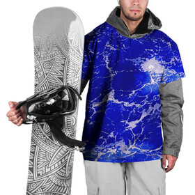 Накидка на куртку 3D с принтом Морские волны! в Петрозаводске, 100% полиэстер |  | гавайи. | море | океан | отдых | пляж | спокойствие | штиль