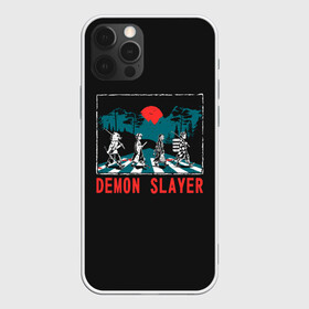 Чехол для iPhone 12 Pro Max с принтом Demon slayer в Петрозаводске, Силикон |  | anime | beatles | kimetsu no yaiba | аниме | анимэ | битлз | клинок рассекающий демонов