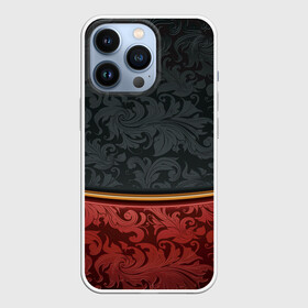 Чехол для iPhone 13 Pro с принтом Дорогой узор в Петрозаводске,  |  | dark | ornament | retro | vector | иллюстрация