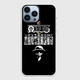 Чехол для iPhone 13 Pro Max с принтом Пираты Соломенной Шляпы One Piece в Петрозаводске,  |  | anime | manga | one piece | аниме | большой куш | ван пис | весёлый роджер | вон пис | король пиратов | логотип | манга | монки д. луффи | мугивары | перекрещённый костями | пират | пиратский флаг