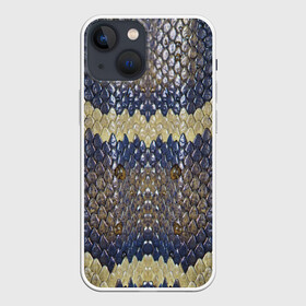 Чехол для iPhone 13 mini с принтом Рептилоид. Змея в Петрозаводске,  |  | берегите природу | змея | кожа | экология