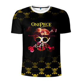 Мужская футболка 3D спортивная с принтом Пираты Соломенной Шляпы | One Piece в Петрозаводске, 100% полиэстер с улучшенными характеристиками | приталенный силуэт, круглая горловина, широкие плечи, сужается к линии бедра | anime | manga | one piece | аниме | большой куш | ван пис | весёлый роджер | вон пис | король пиратов | логотип | манга | монки д. луффи | мугивары | перекрещённый костями | пират | пиратский флаг