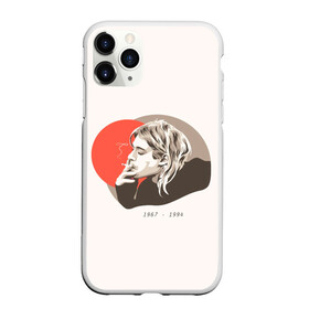 Чехол для iPhone 11 Pro матовый с принтом Арт Курт в Петрозаводске, Силикон |  | alternative | kurt cobain | metall | music | nirvana | rock | альтернатива | курт кобейн | курт кобэйн | металл | музыка | нирвана | нирванна | рок