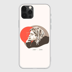 Чехол для iPhone 12 Pro Max с принтом Арт Курт в Петрозаводске, Силикон |  | alternative | kurt cobain | metall | music | nirvana | rock | альтернатива | курт кобейн | курт кобэйн | металл | музыка | нирвана | нирванна | рок