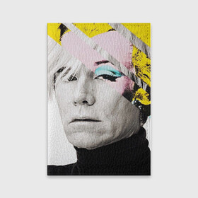 Обложка для паспорта матовая кожа с принтом Энди Уорхол | Andy Warhol в Петрозаводске, натуральная матовая кожа | размер 19,3 х 13,7 см; прозрачные пластиковые крепления | andy warhol | художник | энди уорхол