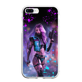 Чехол для iPhone 7Plus/8 Plus матовый с принтом CYBERPUNK 2077 NEON | КИБЕРПАНК НЕОН (Z) в Петрозаводске, Силикон | Область печати: задняя сторона чехла, без боковых панелей | cd project red | cyberpunk 2077 | demon | keanu reeves | samurai | smile | vi | арасака | ви | демон | киану ривз | киберпанк 2077 | найт сити | самураи | смайл