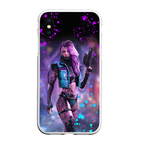 Чехол для iPhone XS Max матовый с принтом CYBERPUNK 2077 NEON | КИБЕРПАНК НЕОН (Z) в Петрозаводске, Силикон | Область печати: задняя сторона чехла, без боковых панелей | cd project red | cyberpunk 2077 | demon | keanu reeves | samurai | smile | vi | арасака | ви | демон | киану ривз | киберпанк 2077 | найт сити | самураи | смайл