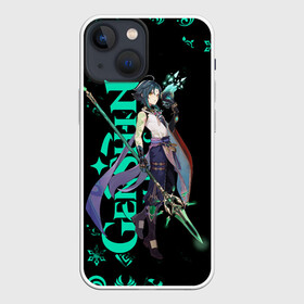 Чехол для iPhone 13 mini с принтом XIAO (GENSHIN IMPACT) в Петрозаводске,  |  | anime | game | genshin | genshin impact | impact | xiao | аниме | игра | сяо