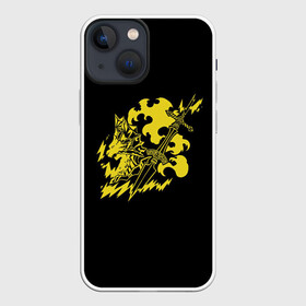 Чехол для iPhone 13 mini с принтом Рыцарь Орнштейн Dark Souls в Петрозаводске,  |  | dark | dark souls | knight | ornstein | souls | дарк | дарк соулс | копьё | орнстейн | орнштейн | рыцарь | соулс