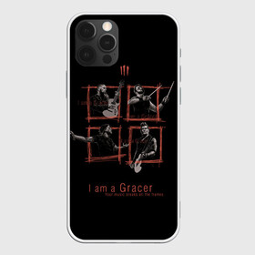 Чехол для iPhone 12 Pro Max с принтом I am a Gracer в Петрозаводске, Силикон |  | alternative | metall | music | rock | three days grace | адам гонтье | альтернатива | металл | музыка | рок | три дэйс грэйс