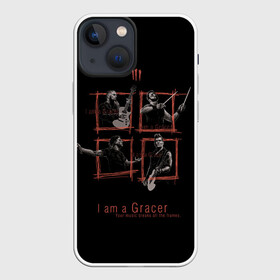Чехол для iPhone 13 mini с принтом I am a Gracer в Петрозаводске,  |  | alternative | metall | music | rock | three days grace | адам гонтье | альтернатива | металл | музыка | рок | три дэйс грэйс
