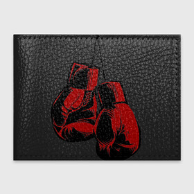 Обложка для студенческого билета с принтом Боксерские перчатки в Петрозаводске, натуральная кожа | Размер: 11*8 см; Печать на всей внешней стороне | Тематика изображения на принте: boxing | gloves | боевые искусства | бокс | день бокса | спорт