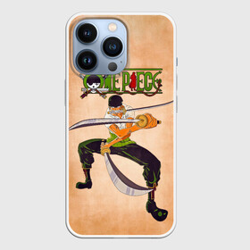 Чехол для iPhone 13 Pro с принтом Зоро  | One Piece. Большой куш в Петрозаводске,  |  | anime | manga | one piece | zoro roronoa | аниме | большой куш | ван пис | великий флот | вон пис | зородзюро | король пиратов | манга | мечник | охотник за головами | охотник на пиратов | пират