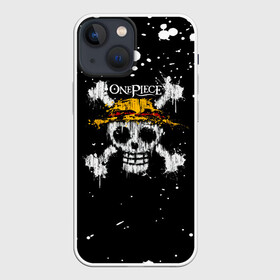 Чехол для iPhone 13 mini с принтом Весылый Роджер | One Piece в Петрозаводске,  |  | anime | manga | one piece | аниме | большой куш | ван пис | весёлый роджер | вон пис | король пиратов | логотип | манга | монки д. луффи | мугивары | перекрещённый костями | пират | пиратский флаг