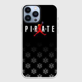 Чехол для iPhone 13 Pro Max с принтом PIRATE AIR One Piece в Петрозаводске,  |  | anime | manga | monkey d. luffy | one piece | аниме | баскетбол | баскетболист | большой куш | ван пис | вон пис | джордан | капитан | король пиратов | лого | логотип | луси | луфи | луффи | манга | манки д. луффи | мугивара