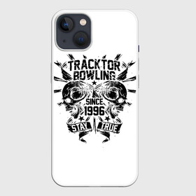 Чехол для iPhone 13 с принтом Tracktor Bowling в Петрозаводске,  |  | alt.rock | alternative metal | nu metal | tracktor bowling | лу | трактор боулинг | трактора. лусинэ геворкян