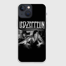 Чехол для iPhone 13 mini с принтом Led Zeppelin в Петрозаводске,  |  | british | england | folk | hardcore | hardrock | led zeppelin | metal | music | punk | retro | rock | usa | гранж | джимми пейдж | лед цеппелин | метал | музыка | панк | ретро | роберт плант | рок | сша | фолк