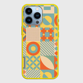 Чехол для iPhone 13 Pro с принтом Геометрия в Петрозаводске,  |  | геометрия | краски | круги | кубы | минимализм | треугольники