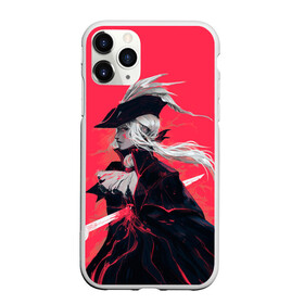 Чехол для iPhone 11 Pro матовый с принтом Lady Maria в Петрозаводске, Силикон |  | bloodborne | game | games | stranger | бладборн | игра | игры | леди мария | соулс | странник