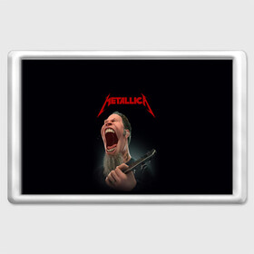 Магнит 45*70 с принтом James Alan Hetfield | METALLICA (Z) в Петрозаводске, Пластик | Размер: 78*52 мм; Размер печати: 70*45 | Тематика изображения на принте: james alan hetfield | kurt kobein | metallica | rock | джеймс хэтфилд | курт кобейн | металика | металлика | рок | супер звезда