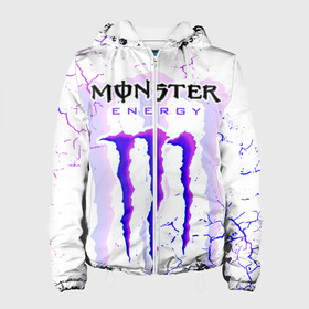 Женская куртка 3D с принтом MONSTER ENERGY / МОНСТЕР в Петрозаводске, ткань верха — 100% полиэстер, подклад — флис | прямой крой, подол и капюшон оформлены резинкой с фиксаторами, два кармана без застежек по бокам, один большой потайной карман на груди. Карман на груди застегивается на липучку | monster energy | motorcycle | racing. | sport | sportcar | авто | байк | байкер | гонки | зеленый | монстер | мотоспорт | мототехника | мотоцикл | мотоциклист | скутер | спорткар | энергетик