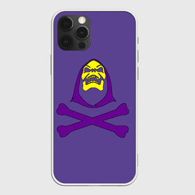 Чехол для iPhone 12 Pro с принтом Skeletor | Скелетор (2) в Петрозаводске, силикон | область печати: задняя сторона чехла, без боковых панелей | grayskull | he man | skeletor | властелины вселенной | персонажи | скелет | скелетор