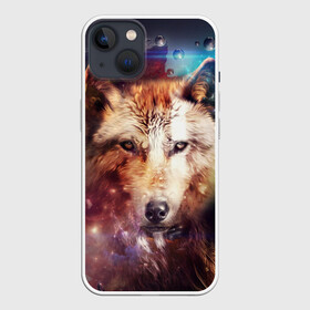 Чехол для iPhone 13 с принтом Грозный Волк в Петрозаводске,  |  | волк | грозный волк | дикий зверь | зверь | рисунок | хищник