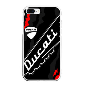 Чехол для iPhone 7Plus/8 Plus матовый с принтом DUCATI / ДУКАТИ / SPORT в Петрозаводске, Силикон | Область печати: задняя сторона чехла, без боковых панелей | ducati | motorcycle | motosport | racing | speed | sport | байк. | гонки | двигатель | дукати | мото | мотокросс | мотоспорт | мототриал | мотоцикл | скорость | спорт