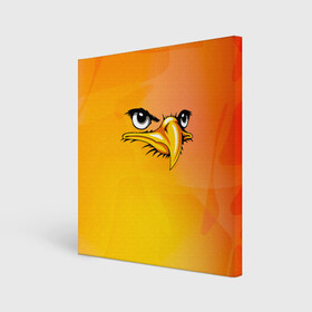 Холст квадратный с принтом Орёл 3d в Петрозаводске, 100% ПВХ |  | Тематика изображения на принте: eagle | орел | орленок | орлиный взгляд | птица | птичка | хищная птица