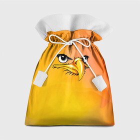 Подарочный 3D мешок с принтом Орёл 3d в Петрозаводске, 100% полиэстер | Размер: 29*39 см | Тематика изображения на принте: eagle | орел | орленок | орлиный взгляд | птица | птичка | хищная птица